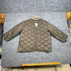 Rothco Mens Olive Drab Onion Quilted M65 Field Jacket Liner Large 1-1128-OG1.5